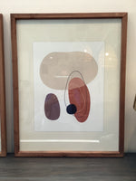 Framed abstract print