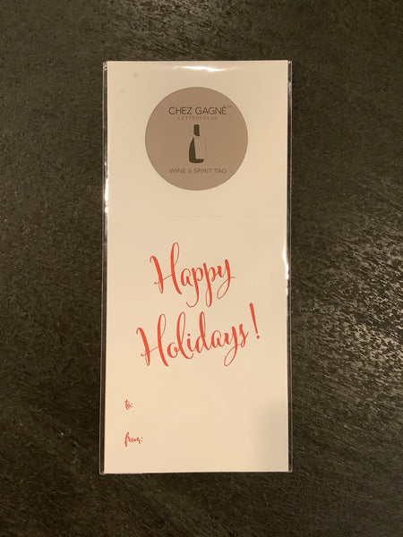 Wine/Beer Tag