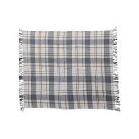 Plaid Flannel Throw 60x50
