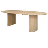 Sabine Oval Dining Table 92.5x47x30