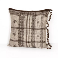 Bhodi Pillow-Mocha 22"