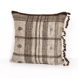 Bhodi Pillow-Mocha 22"