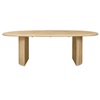 Sabine Oval Dining Table 92.5x47x30