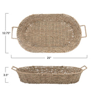 Oval Seagrass Basket