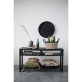 Black Woven Tray