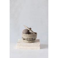 Woven Lidded Basket