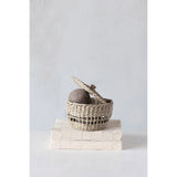 Woven Lidded Basket