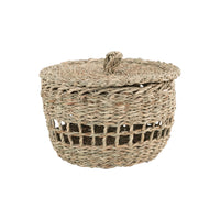 Woven Lidded Basket