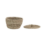 Woven Lidded Basket