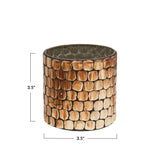 Glass Mosaic Candle Holder