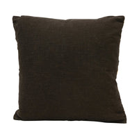 Black Scalloped Pillow